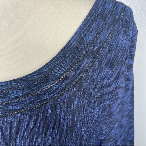 ANTHROPOLOGIE Saturday Sunday Narva Swing Dress Navy Blue Size Large - Picture 7 of 13